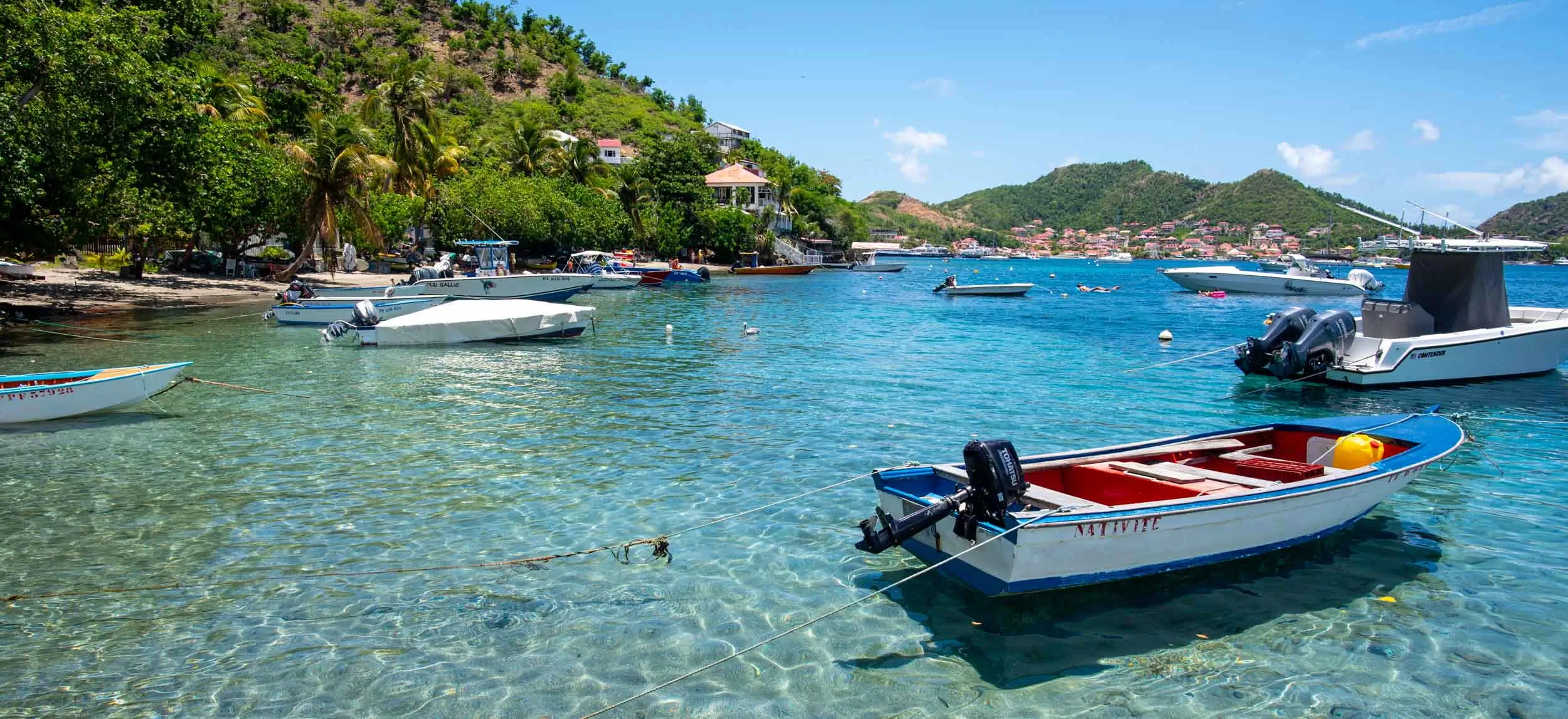 Beach in Les Saintes (Guadeloupe)