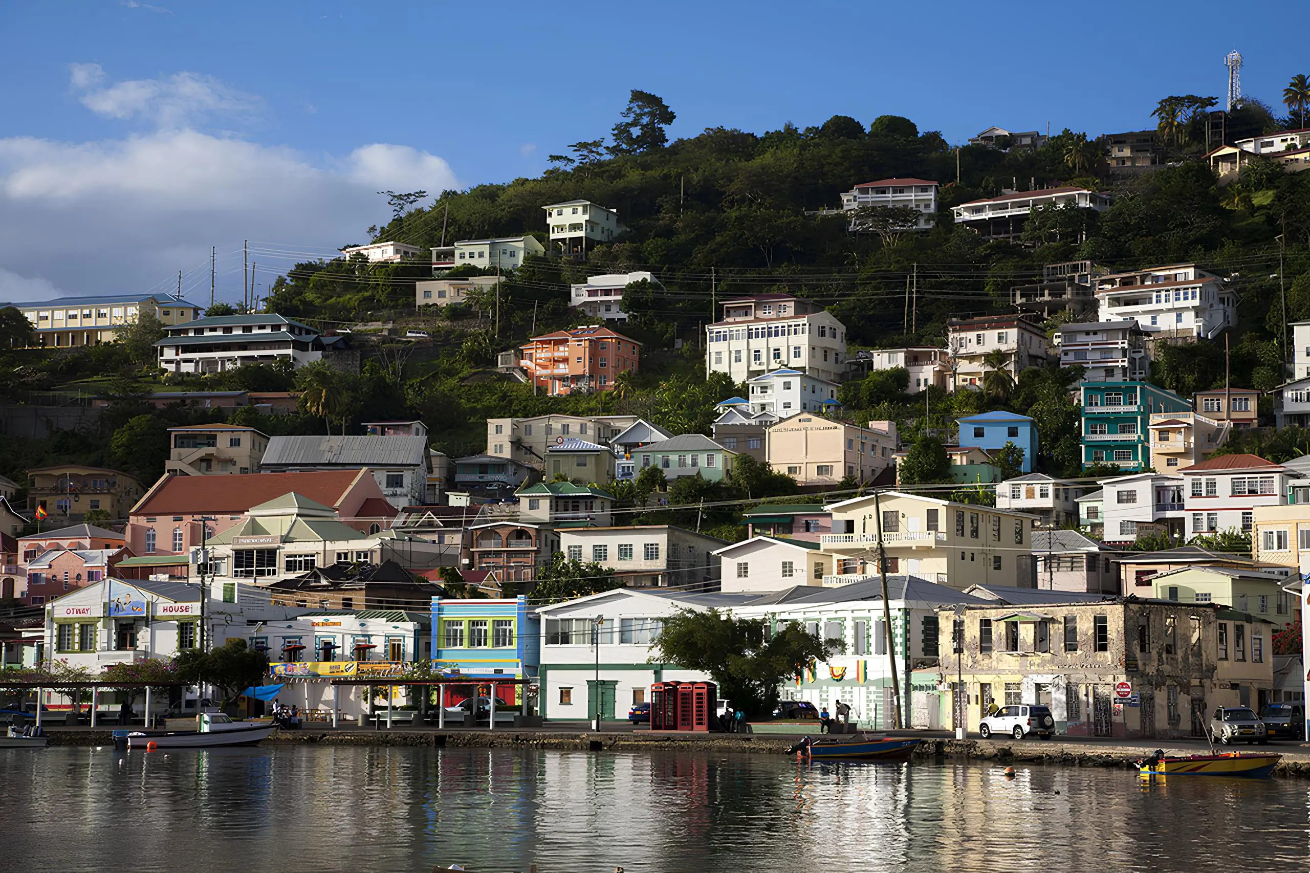 Downtown Saint George (Grenada)